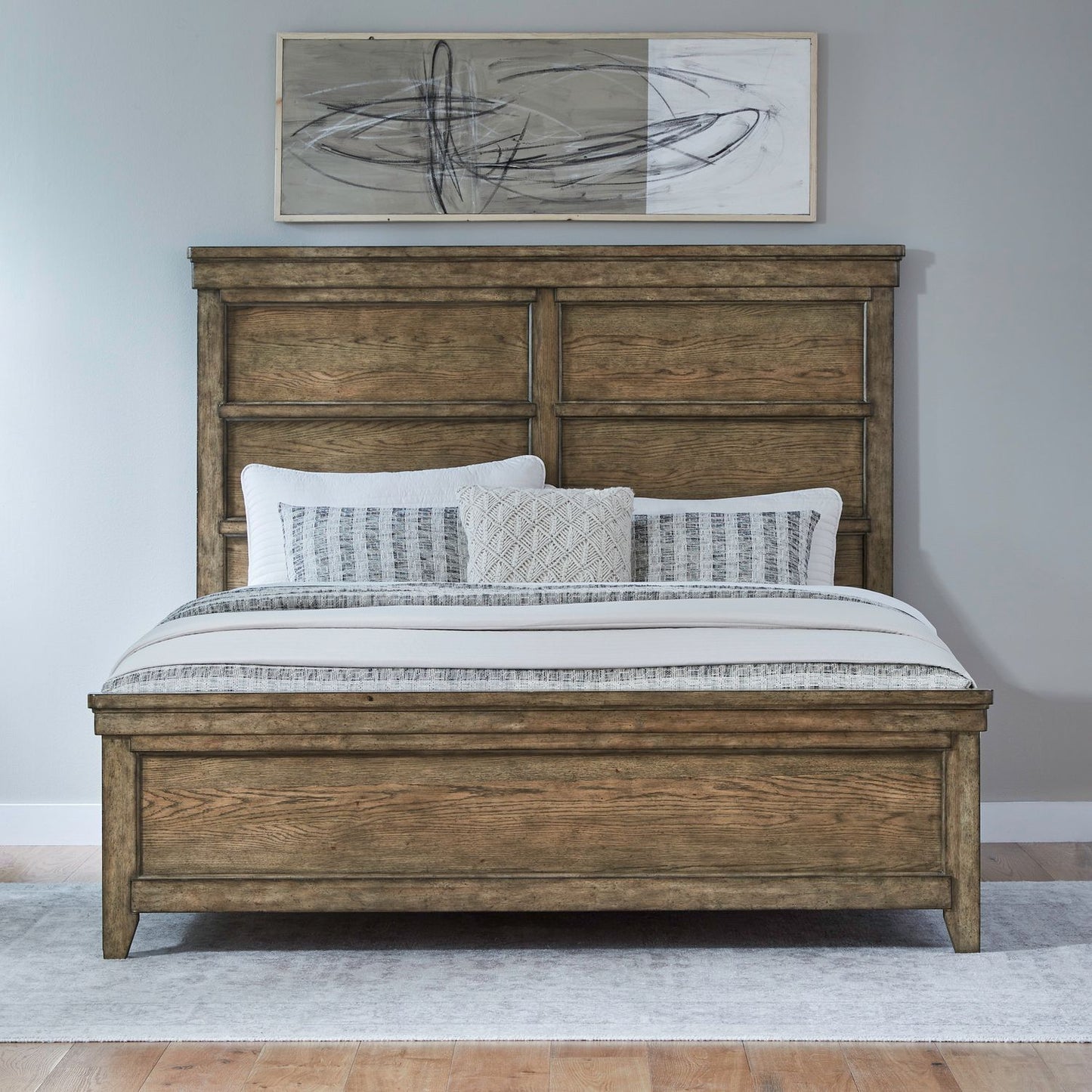 Carolina Park - King California Panel Bed