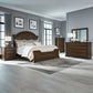 Arden Road - King Poster Bed, Dresser & Mirror, Chest, Night Stand