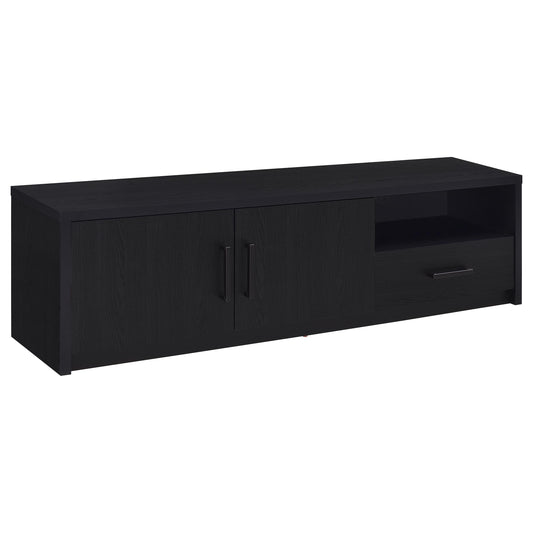 Murray 70-inch 2-door TV Stand Media Console Black