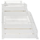 Holden Wood Veneer Twin Over Full Bunk Bed White