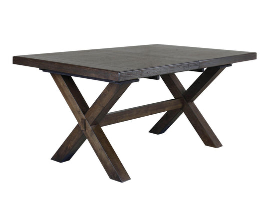 Astoria 62-80" Dining Table w/18-inch Leaf