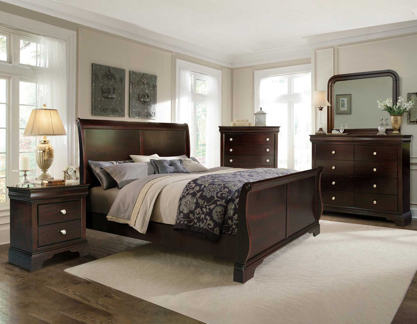 Dominique 4-Piece King Bedroom Set