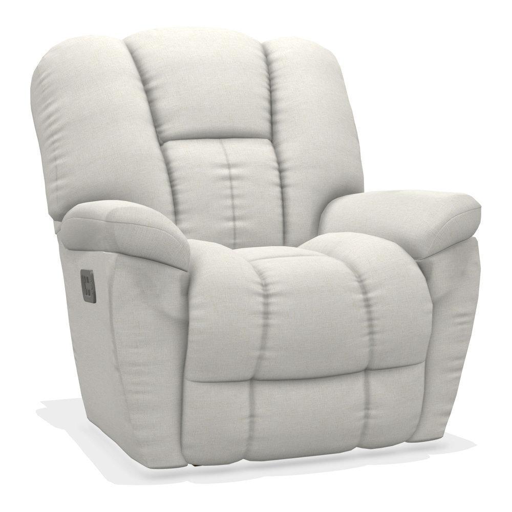 Maverick Power Rocking Recliner w/ Headrest and Lumbar