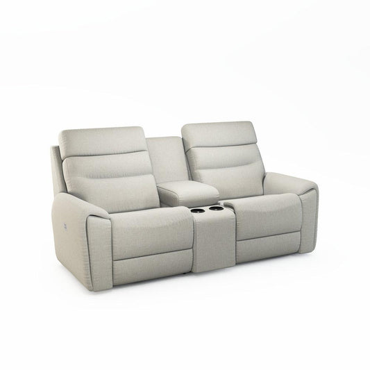 Soren Power Reclining Loveseat w/ Headrest & Console