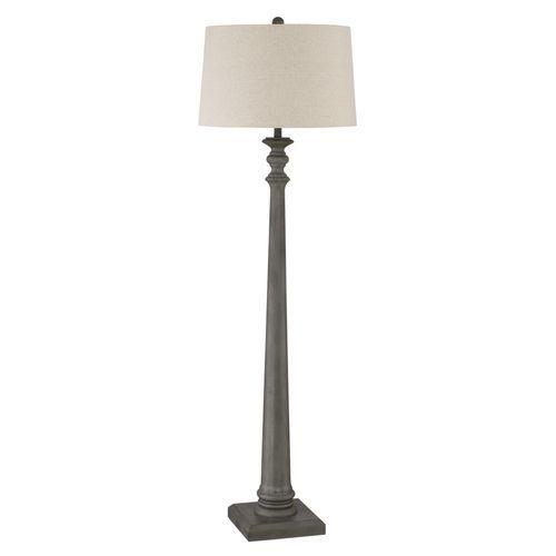 Grey Trace Floor Lamp