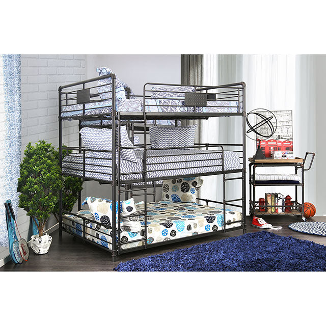 Olga-Full/Full/Full Bunk Bed