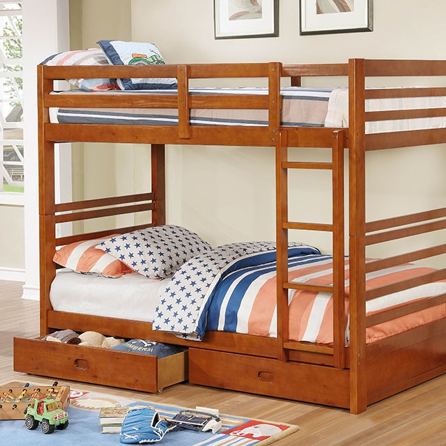 California-Twin/Twin Bunk Bed