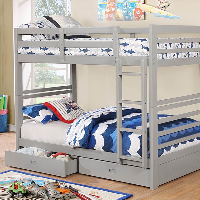 California-Twin/Twin Bunk Bed