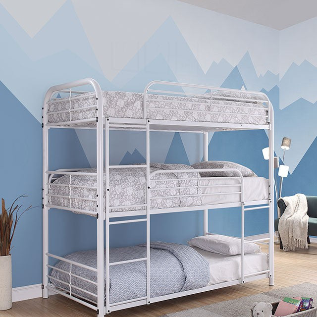 Opal-Twin/Twin/Twin Bunk Bed