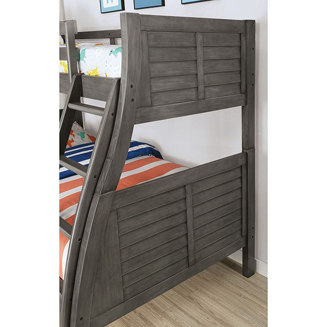 Hoople-Twin/Full Bunk Bed