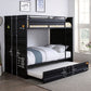 Estonne-Twin/Twin Bunk Bed w/ Trundle