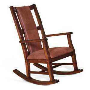 Santa Fe Rocker w/ Cushion Seat & Back