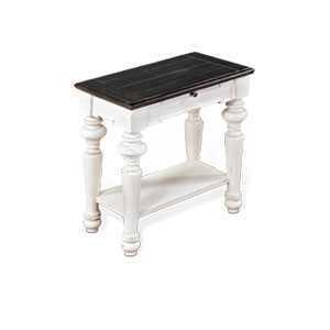 European Cottage Chair Side Table