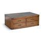 Safari Coffee Table w/ Casters