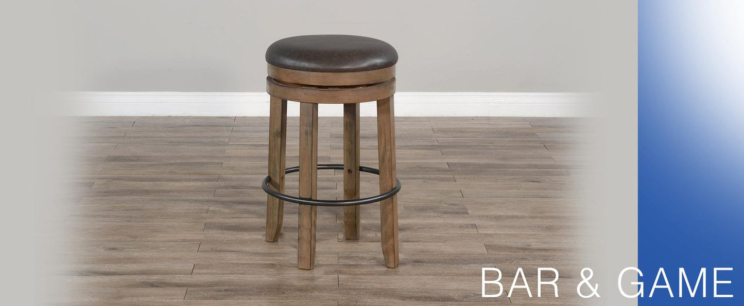 30"H Swivel Stool