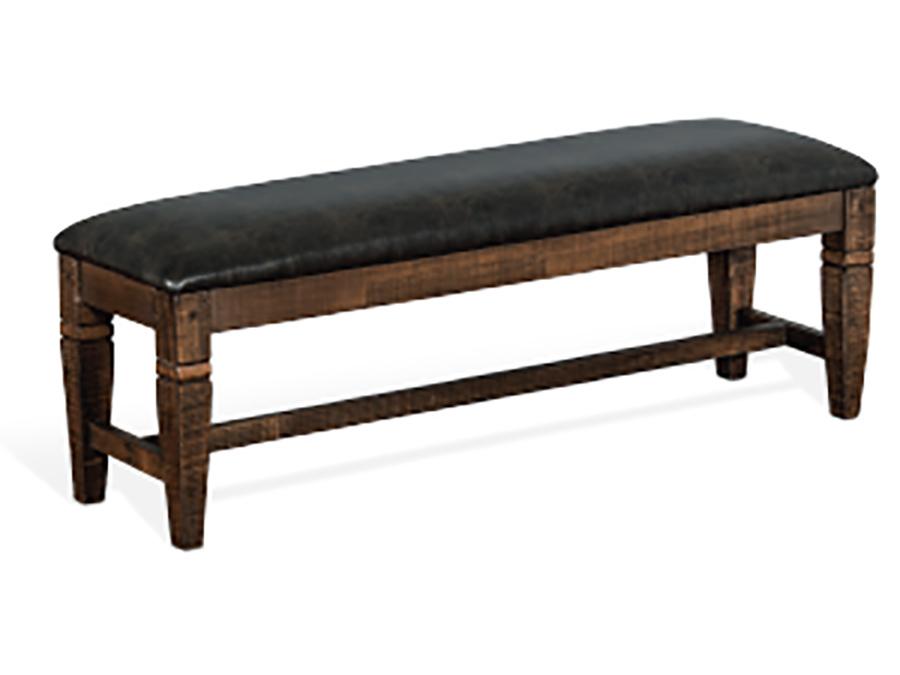 Homestead Bench, Cushion Seat