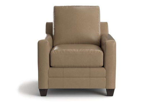 Carolina Leather Thin Track Arm Chair