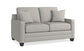 Carolina Thin Track Arm Loveseat