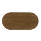 Owens Oak Oval Counter Table