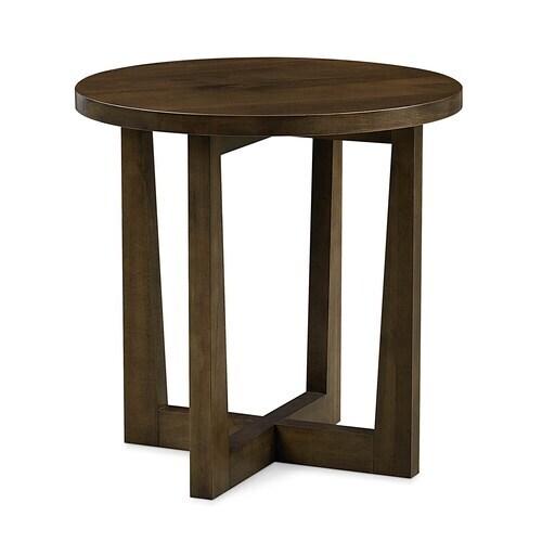 Liam Maple Round End Table