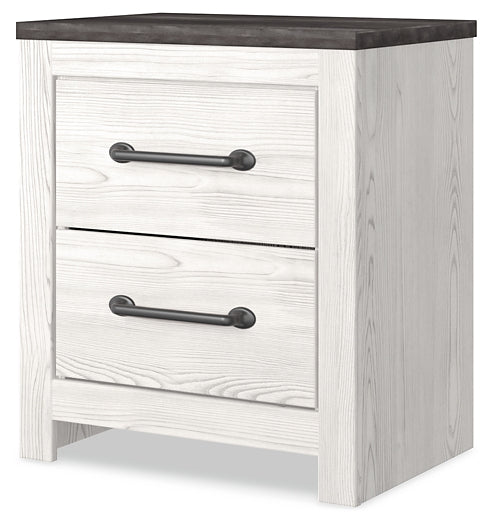 Gerridan Two Drawer Night Stand