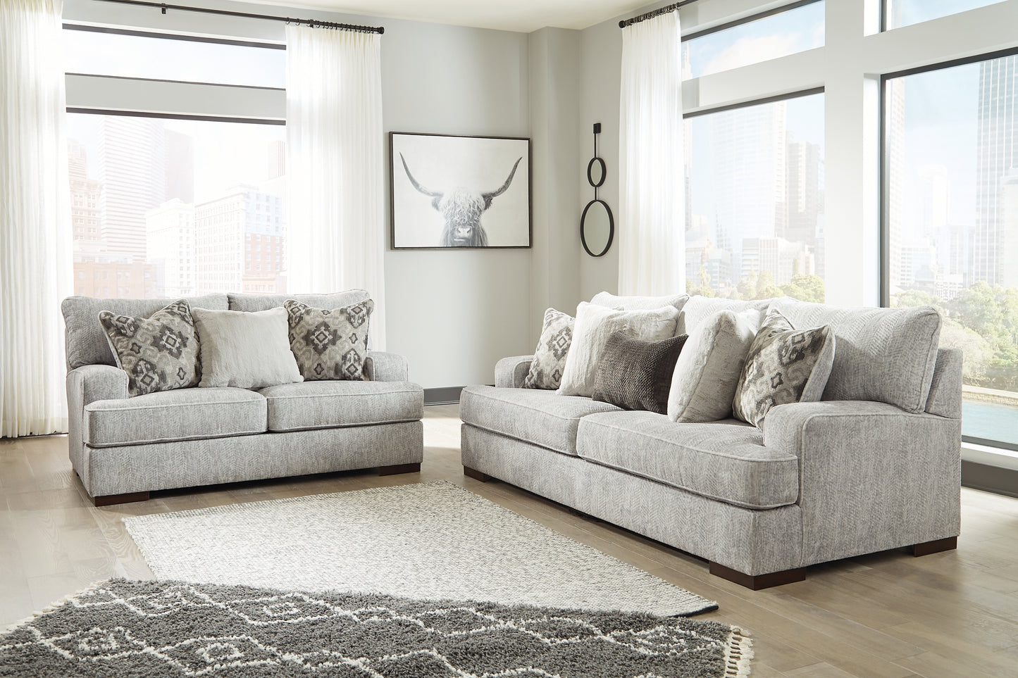 Mercado Sofa, Loveseat, Chair and Ottoman