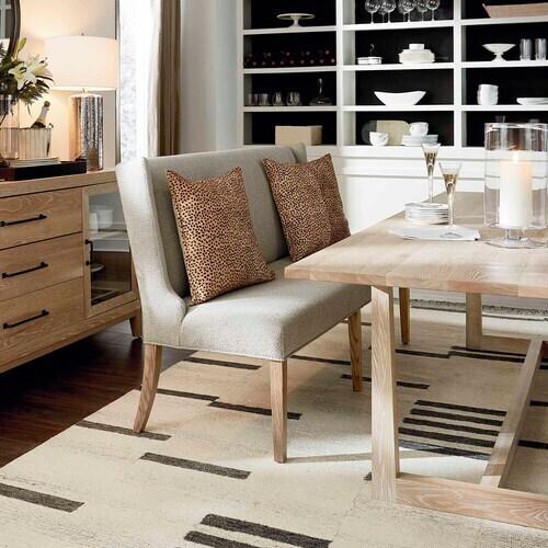 Brooke Oak Banquette