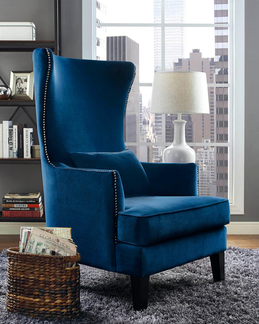 Bristol Blue Tall Chair