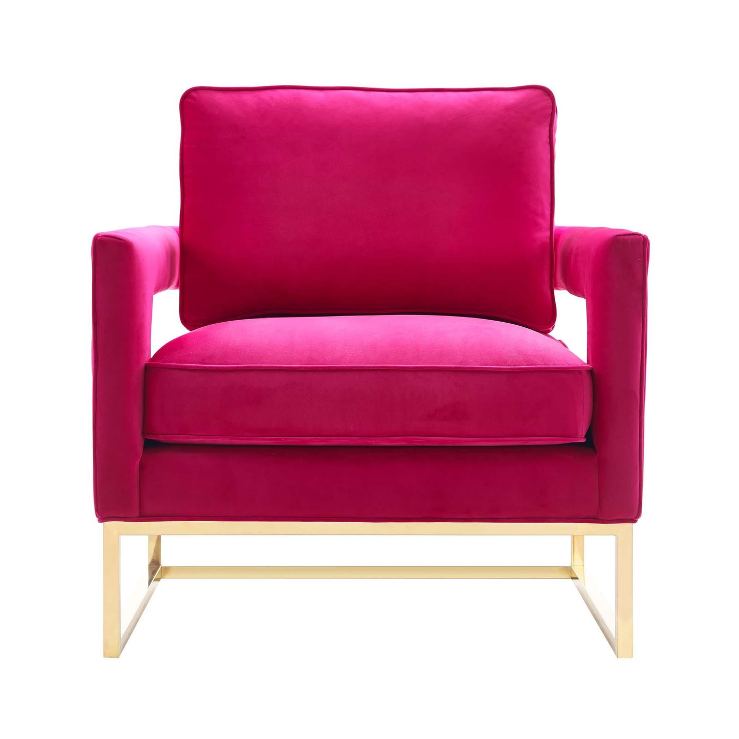 Avery Pink Velvet Chair