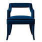 Tiffany Navy Velvet Chair