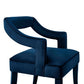 Tiffany Navy Velvet Chair