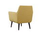 Clyde Mustard Yellow Linen Chair