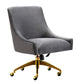 Beatrix Grey Office Swivel Chair