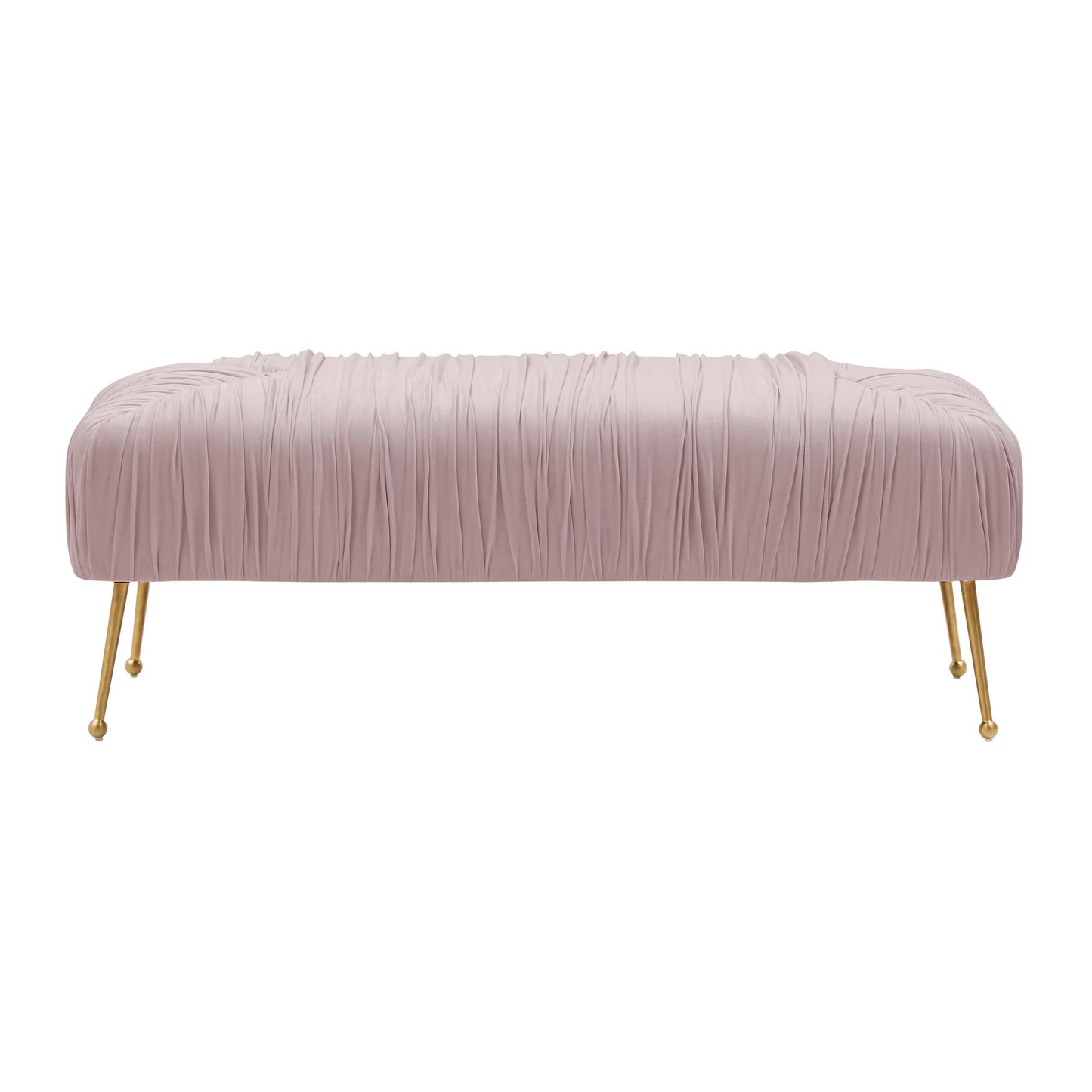 Jessica Mauve Velvet Bench by Inspire Me! Home Decor