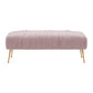 Jessica Mauve Velvet Bench by Inspire Me! Home Decor