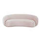 Kendall Blush Velvet Sofa