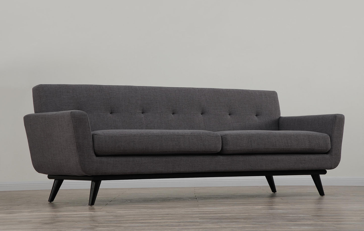 James Grey Linen Sofa