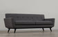 James Grey Linen Sofa