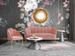 Daisy Petite Blush Velvet Chair