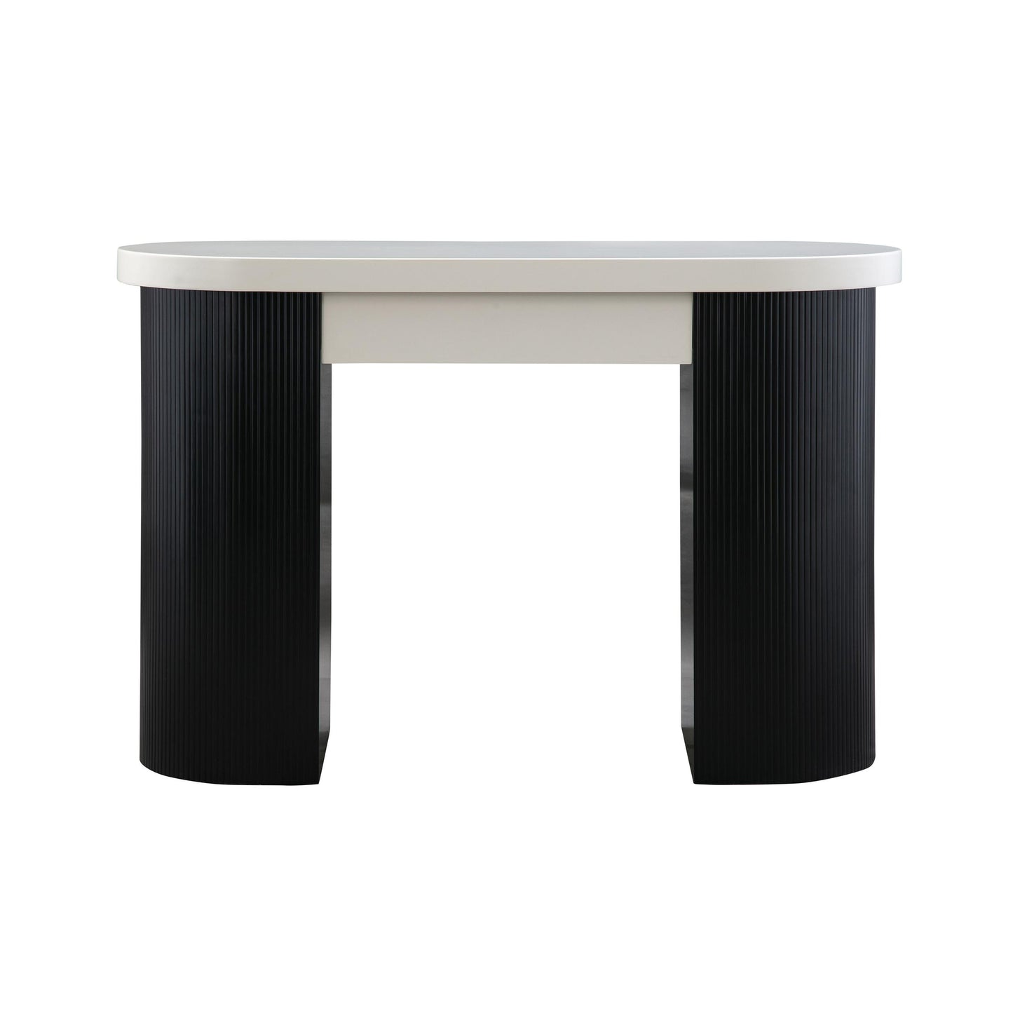 Makai Cream and Charcoal Desk/Console