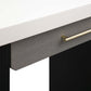 Makai Cream and Charcoal Desk/Console