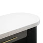 Makai Cream and Charcoal Desk/Console