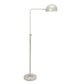 Sheldon Floor Lamp Polished Nickel