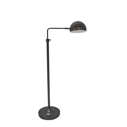 Sheldon Floor Lamp Polished Nickel