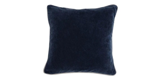 Heirloom Velvet Navy Pillow Cover