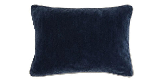 Heirloom Velvet Navy Pillow Cover+Insert