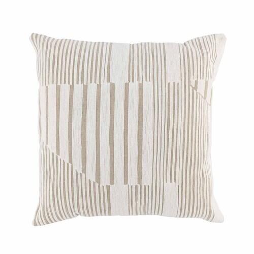 Levi Ivory Natural Pillow Cover