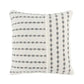 Katia Ivory Gray Pillow Cover + Insert