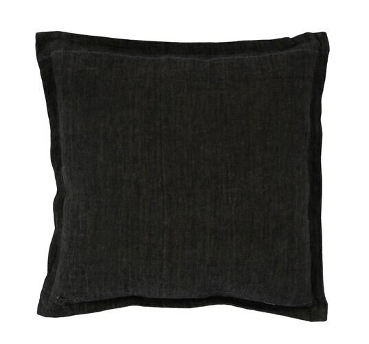 Solstice Charcoal Pillow Cover