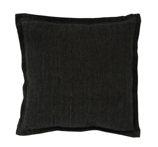 Solstice Charcoal Pillow Cover + Insert